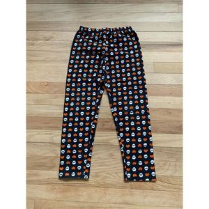Halloween Skull and Heart Leggings